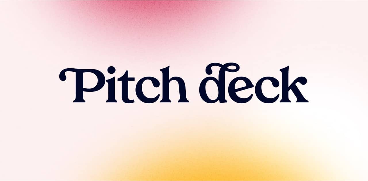 pitch deck